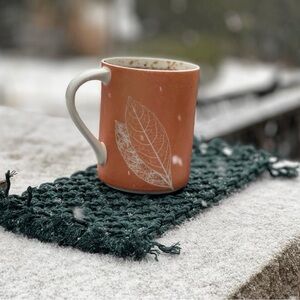 Handmade Macramé Rope Mug Rug